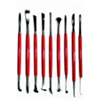 Xiem Double Ended Carving Tool Set - Stainless Steel, Set - 9