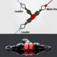 50 Pack Copper Three Way Swivel Crossline Connector for Fishing Tackle ...