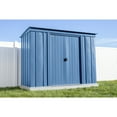 thumbnail image 6 of Classic Steel Storage Shed, 8X4, Blue Grey, 6 of 17