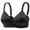 Black—Bras for Women, variant on Lace Bras for Women No Underwire Push Up Bra Full Coverage T-Shirt Bralettes Comfort Lined Bralette Brasier Pink XXXL