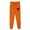 Orange, variant on Baggy Sweatpants for Women Heart Print Tie Waist Loose Joggers Pants with Pocket Workout Running Fall Cute Casual Trousers, Orange, XXL