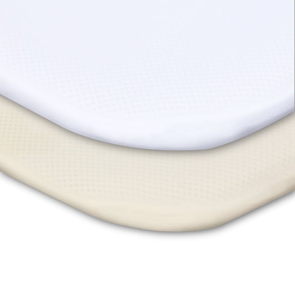 Parent's Choice Cotton Playard Sheets for Baby Boys and Girls, Neutral, 2-Pack