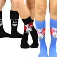thumbnail image 2 of TeeHee Valentine's Day and Mother's Day Love Cotton Socks 2 Pairs for Women and 1 Pair for Men, 2 of 3