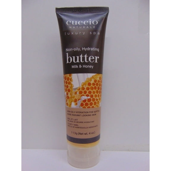 (Pack of 3) Cuccio Naturale Luxury Spa Non-oily Hydrating Butter - Milk & Honey 113g 4oz