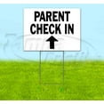 thumbnail image 1 of Parent Check In Up (18" x 24") Yard Sign, Includes Metal Step Stake, 1 of 6