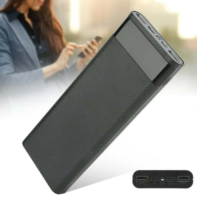Banque d'Alimentation Portable DIY Légère Boîte de Rangement de Batterie Accessoire de Prise