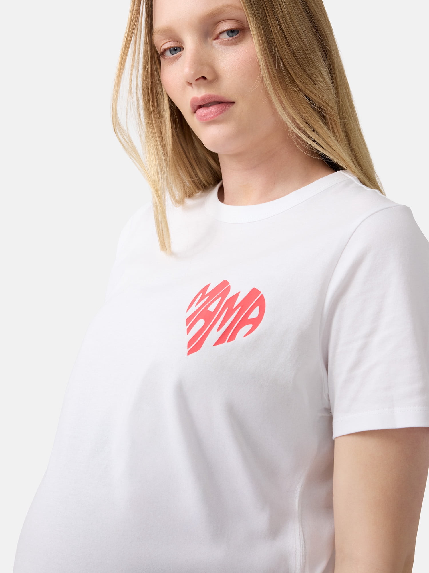 Ingrid & Isabel For Every Belly Women's Maternity Graphic Cotton T-Shirt, Sizes S-XXL