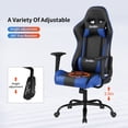 thumbnail image 4 of BestOffice Ergonomic Gaming Chair, Lumbar Support, Rolling Swivel for Men, Women(Blue), 4 of 7