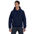 thumbnail image 3 of Champion Mens Reverse Weave Fleece Hoodie, S, Navy, 3 of 5