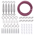 thumbnail image 2 of Cables Wire Turnbuckle Tensioner Kit, Complete Turnbuckle Wire Tensioner Kit  for Climbing, 2 of 7