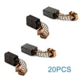 thumbnail image 3 of 20 Pcs pour Perceuse 6510LVR 6800DBV 6801DBV 6802BV Tournevis Brosse en Carbone, 3 of 7