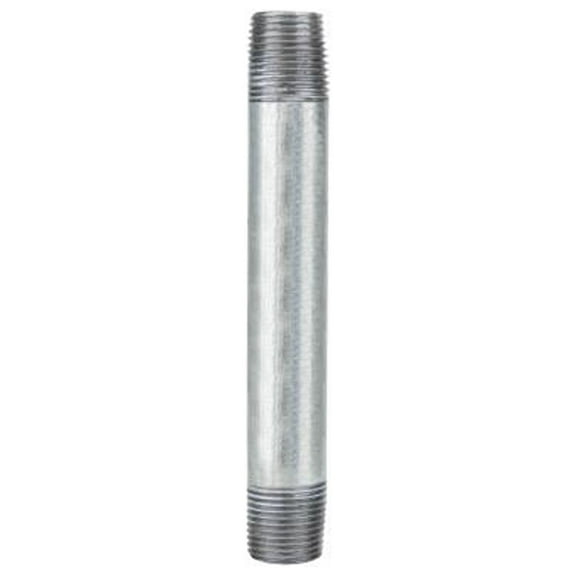 STZ 501363 3/8 x 4-1/2 In. Galvanized Pipe Nipple - Quantity 10