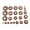 A, variant on Saxophone Leathers Pads Sax Leathers Cushion Saxophone Finger Buttons Leathers Pads for Tenors/Alto/Soprano Sax Part
