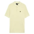 thumbnail image 1 of Lyle & Scott Mens Linen Blend Knitted Polo Shirt, 1 of 5