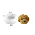 thumbnail image 2 of Epoxy Resin Handmade Wedding Supplies Clay Tools Soap Making Teddy Dog Head Candle Mold 3D Art Wax Mold Silicone Mould 2, 2 of 8