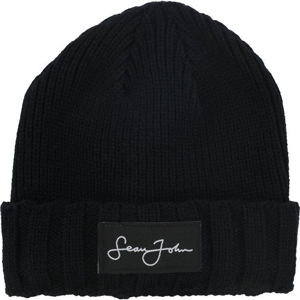 Gorro Sean John para hombre color negro talla única