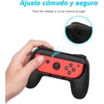 thumbnail image 5 of Controles para Nintendo Switch ZHAOCHENG Modelo OLED Tipo Handle Grip Joy-con 2 Piezas negro, 5 of 5