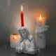 thumbnail image 4 of Populares Crying Halloween Candle Holder, Crying Mary Candle Holders For Pillar Candles, Candlestick Holders Sheds Red Candle Tears Decor, 4 of 5