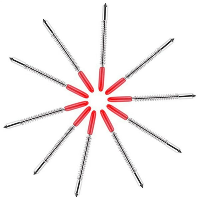 3X Graphtec CB09 CB09U Soporte para Camafeo de Silueta con 20 Cuchillas de 60 Grados Plotter Cortador de Vinilo Rojo