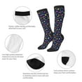 thumbnail image 6 of Daiia Sports Socks Colored Balloons Printed Novelty Crew Socks for Men Women Knee High Socks Cotton Socks Soft & Breathable Support Unisex Socks, 6 of 9