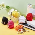 thumbnail image 5 of 6pcs Mini Backpacks 6 Styles Small Zipper School Bags Cute Zipper Backpack Tiny School Supplies Backpack for DIY Keychain Phone Ornament School Prizes Crafts Making Decorations, 5 of 6