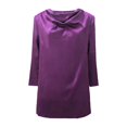 thumbnail image 5 of EYNMVR Womens Tops Trendy 2026 Fall Cowl Neck Shirts Long Sleeve Teacher Clothes Office Business Dressy Casual Outfits, 5 of 6