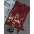 thumbnail image 3 of Oktoberfest Wheat Sign T-Shirt Women -Image by Shutterstock, Female 3X-Large, 3 of 4
