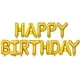 thumbnail image 1 of Globos con letras de feliz cumpleaños para bebé de 16 pulgadas, globos de papel de aluminio, decoraciones para fiestas, globos de cumpleaños para niños, 1 of 7