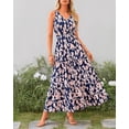 thumbnail image 3 of ZANKLEY Women Summer Dresses Casual  Maxi Dresses Cute Floral Long Dress Wedding Guests Dress, 3 of 10