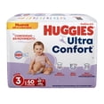 thumbnail image 2 of Pañal Desechable Huggies Ultraconfort Etapa 3 Niña (60 x 3) 180pz, 2 of 6
