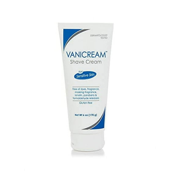 Vanicream Shave Cream For Sensitive Skin 6 oz