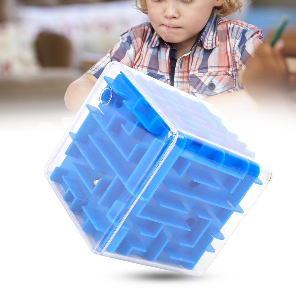 LAFGUR Cubic Maze Toy Kids Plastic Puzzle Game Early Education Children