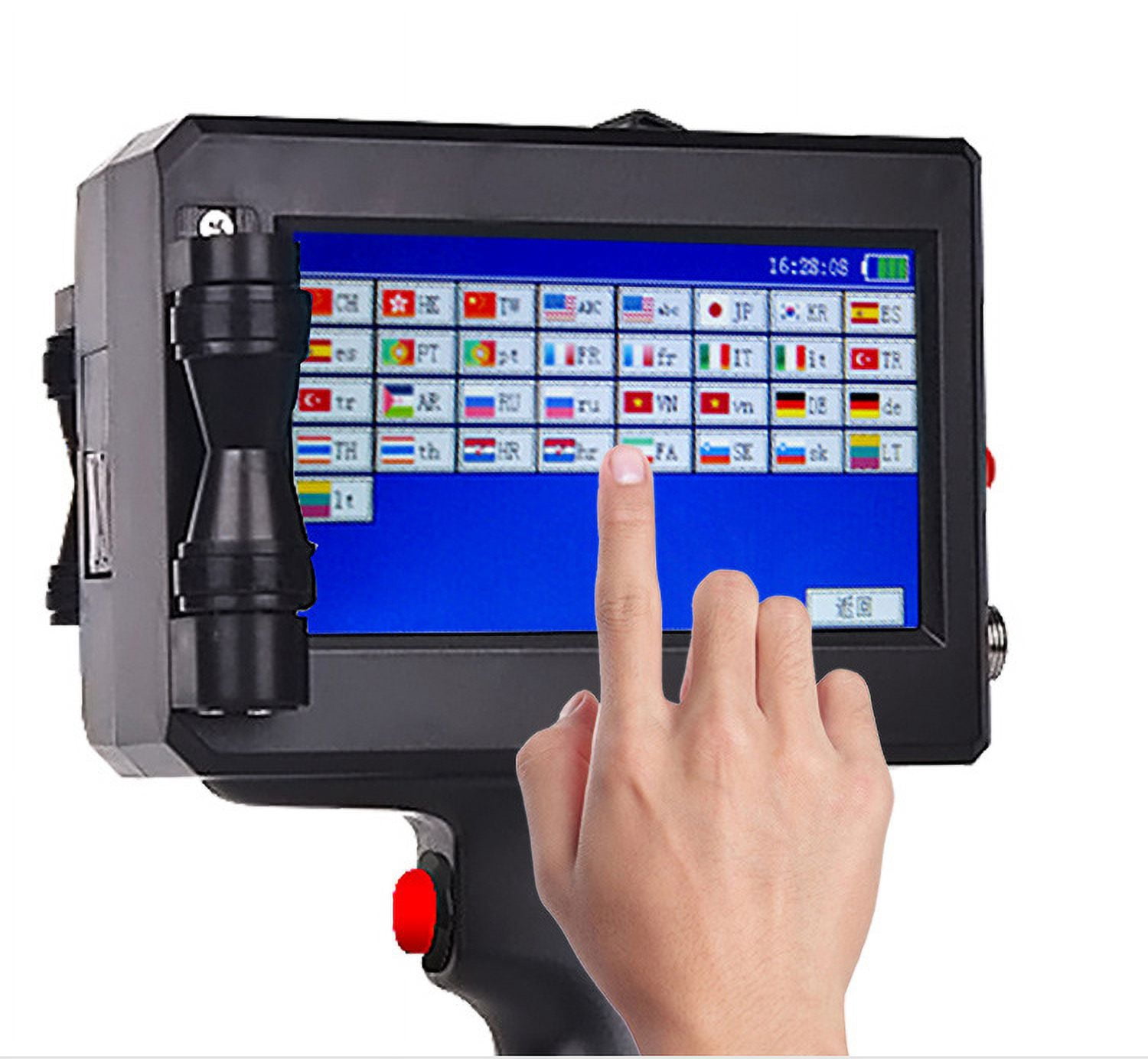 Printer Jet, 12.7mm Handheld Coding Machine, Multi-language System Portable, Barcode/QR Code Touch Screen Intelligent Inkjet
--------
,Fast Printing