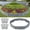 Gray, variant on FTCBXT Garden Edging Border, 16 Ft Plastic Landscape Edging Border with Anchoring Spikes, Imitation Stone Fence for DIY Outdoor Yard Landscaping (20 Pcs, Black)