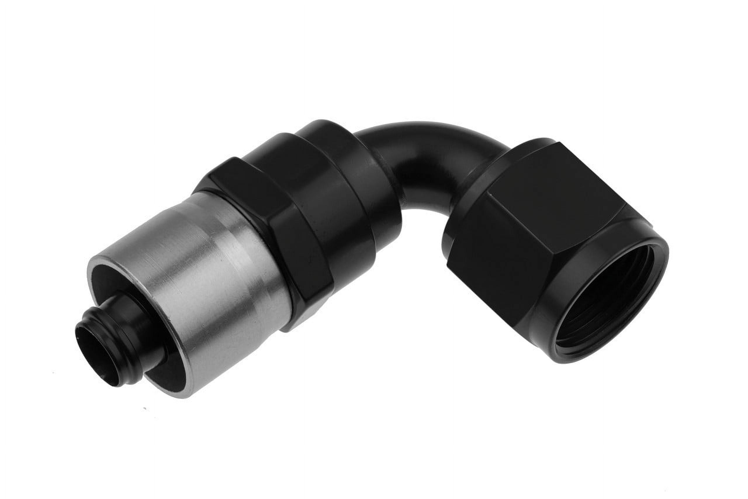 Redhorse Performance 7090-06-2 Crimp Style Hose End (Black), 1 Pack