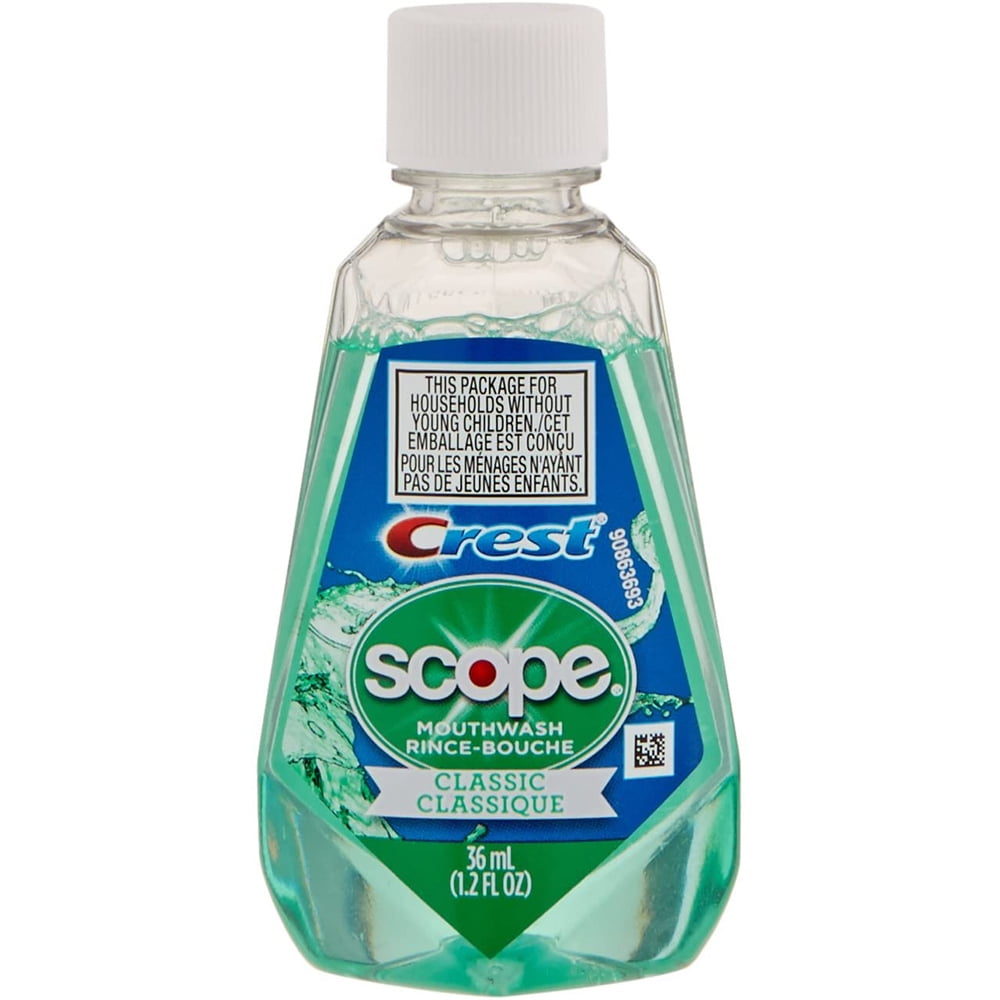 Scope Mouthwash W/ Crest Classic 36Ml Walmart Canada