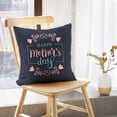 thumbnail image 5 of LALILO Throw Pillow Covers Happy Mother Day Greeting Card With Cushion Cover 18" x 18", 357 Pack, 5 of 6