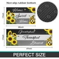 thumbnail image 6 of Sunflower Rustic Kitchen Rugs Sets of 2, Sunflower Gnome Kitchen Mat Washable Non-Slip Kitchen Mats for Floor 2 Piece, Sunflower Kitchen Decor, 6 of 6