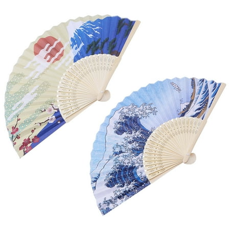 

Sushi Folding Fan Hand Fan Fan with Tassels Exquisite Patterns Fan Bamboo Fans2pcs Sushi Folding Fan Hand Fan with Tassels Exquisite Patterns Bamboo Fans