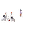 thumbnail image 1 of Esculturas de elefantes, figuras de cerámica, estatuas de resina, artesanía artística, ideal para regalar, decoración del hogar, sala de estar, dormit, 1 of 8
