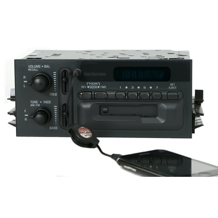 Gmc Cutaway Van Chevy GMC 1995-02 Truck Van Radio AM FM Cassette Player w Aux mp3 Input 16180215 - Refurbished ()
