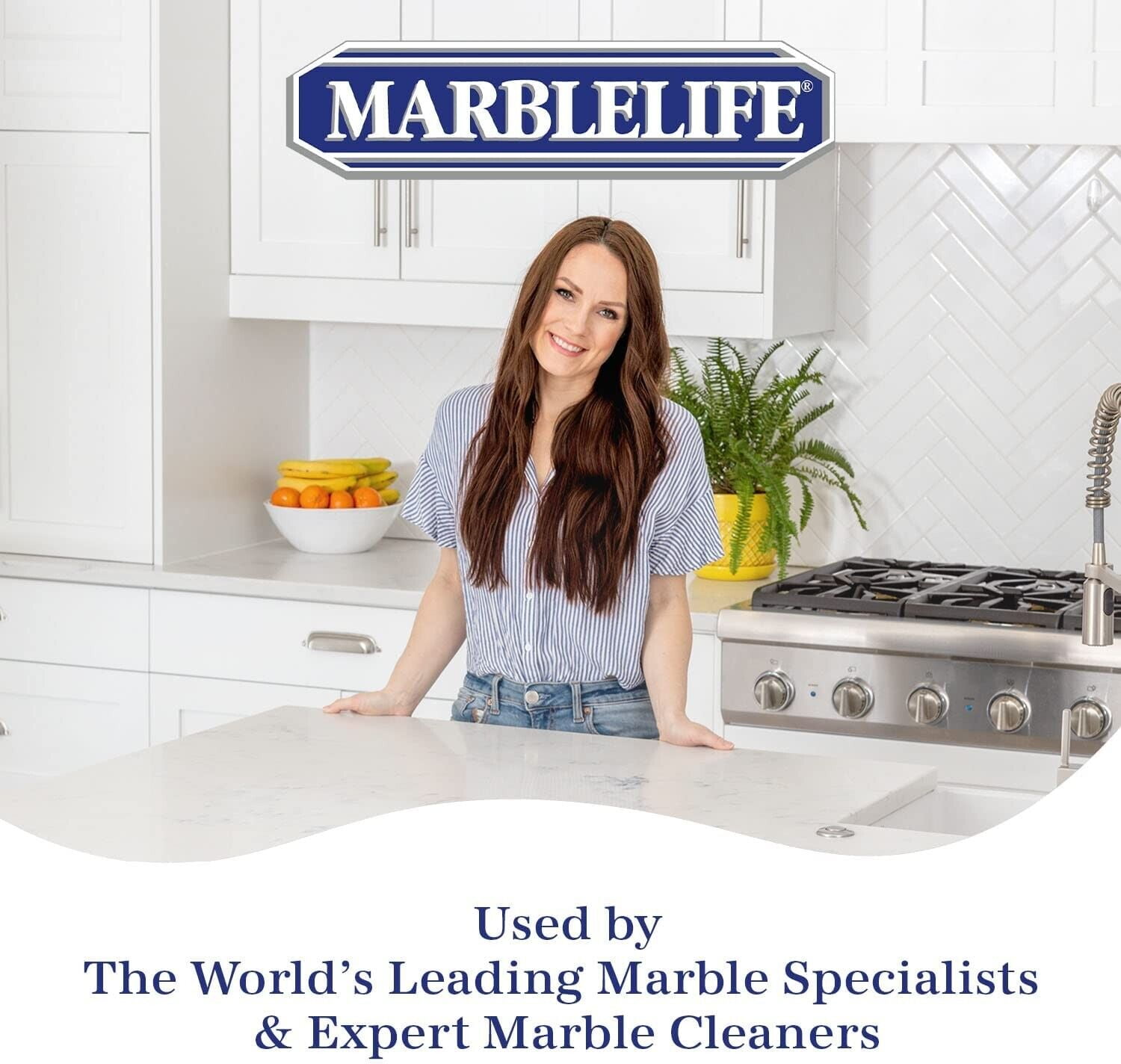 MARBLELIFE® Granite & Quartz 32oz SPRAY Cleaner PLUS 2XREFILL (4 oz) Kit