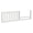White, variant on Pemberly Row Wood Transitional Fully Assembled Toddler Rail in Black
