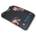 thumbnail image 1 of Touchcat Lamaste Travel Reversible Designer Embroidered Pet Dog Cat Bed Mat - Small - Black/White, 1 of 1