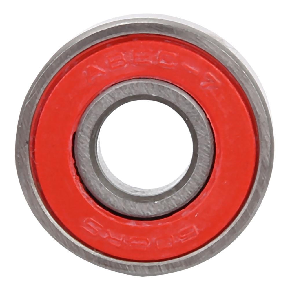 Peahefy 8 Pcs Skateboard Scooter 608 Ball Bearing Miniature Skate