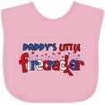 thumbnail image 3 of Inktastic Daddy's Little Firecracker Boys or Girls Baby Bib, 3 of 4