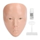 thumbnail image 2 of Cara De Práctica De Maquillaje, Juego De Cara De Práctica Cosmética 5D Tablero Facial De Maniquí De Maquillaje Reutilizable De Silicona Con Aceite Limpiador De 20 Ml Para, 2 of 7