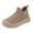 Khaki, variant on Xudanell Kids Slip On Sneakers With Cushioned Insole Breathable Damping Shoes For Boys Girls