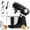 Black, variant on WAA 5.3 Quart Tilt-Head Electric Stand Mixer - 12 Speeds,Includes Egg Whisk,Dough Hook & Flat Beater,Black - Ideal for Daily Kitchen Use