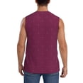 thumbnail image 4 of Haiem Men's Small Stars Print Tank Tops Summer Sleeveless Cut Off Workout T-Shirts Fitness Vest Athletic Undershirts-Medium, 4 of 8